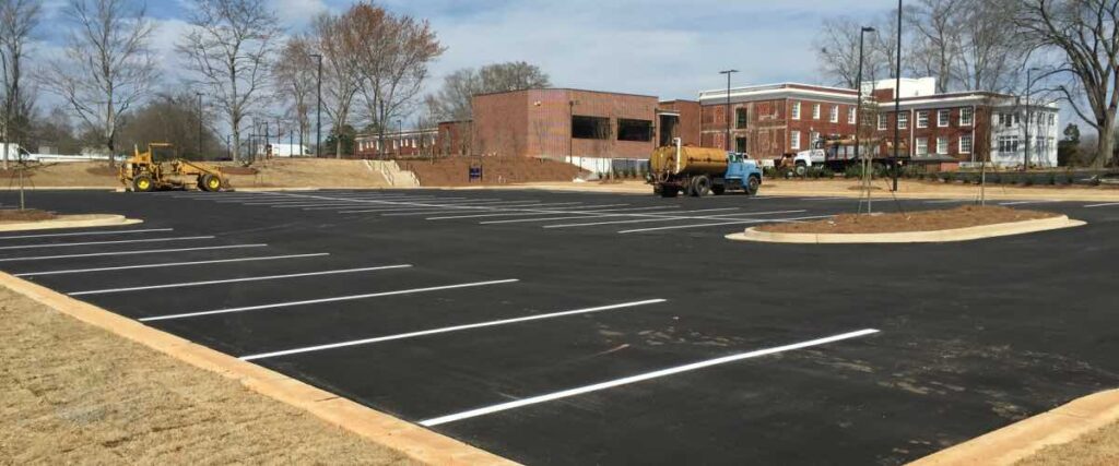 pks parking lot striping