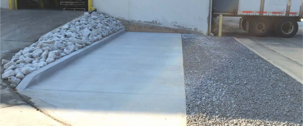 concrete curb