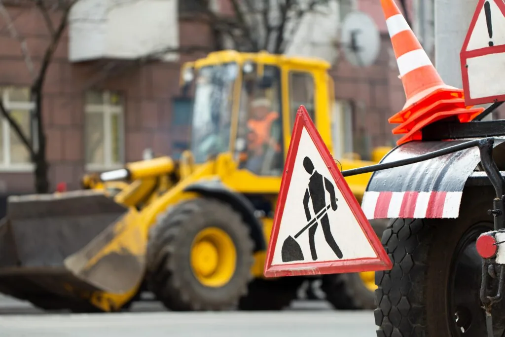 road works