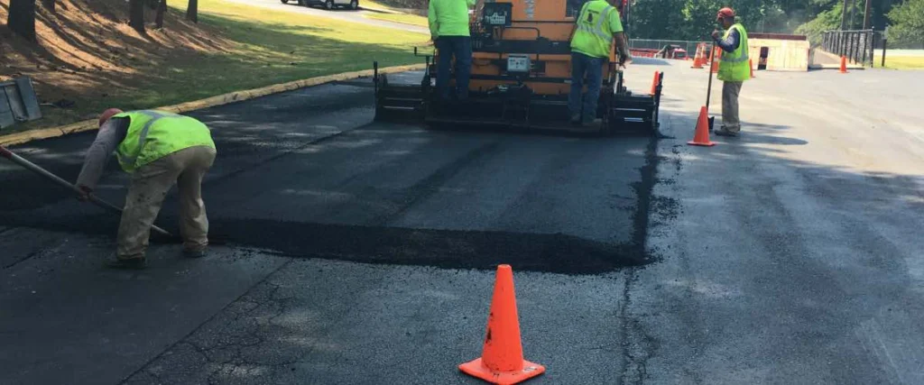 patching and pothole repairs