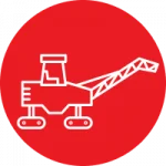 asphalt milling icon