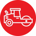 asphalt roller icon