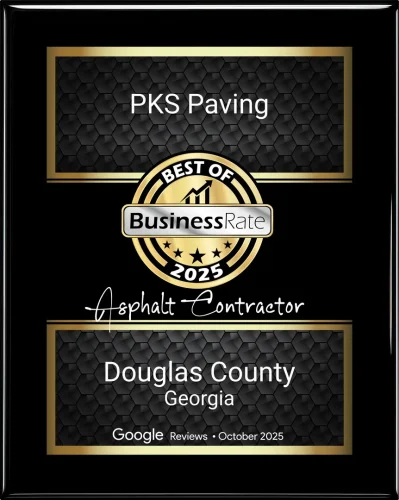 Winner of Best of BusinessRate 2025 Asphalt Contractor in Douglas County Georgia